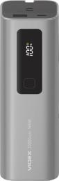 Зовнішній портативний акумулятор Videx VPB-366 20000mAh Gray PD100W