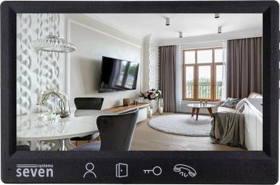 Відеодомофон Seven DP-7571FHD Black