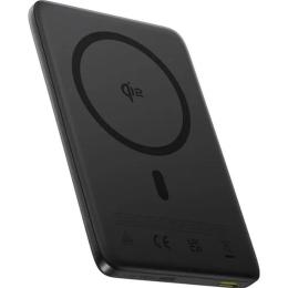 Зовнішній портативний акумулятор Baseus PicoGo Ultra-Slim Qi2 Magnetic 10000 mAh (E0027201) Black