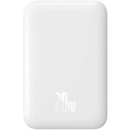 Зовнішній портативний акумулятор Baseus Magnetic Wireless Mini Air 6000mAh White 20W