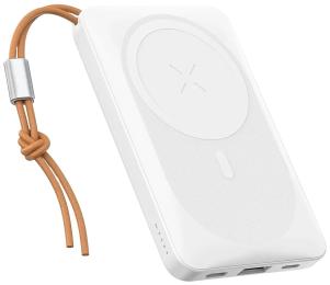 Зовнішній портативний акумулятор Veger VG-VP1151/W1151 10000 mAh White with wireless charging compatible with MagSafe