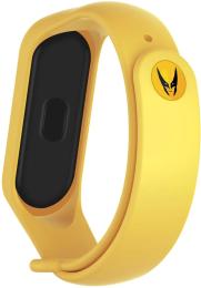 Ремінець для фітнес-браслету ArmorStandart Superhero Edition для Xiaomi Mi Band 5 Wolverine Yellow (ARM57072)