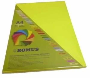 Папір Romus A4 80 г/м2 100c Neon Yellow (R50713)