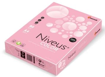 Папір Mondi Niveus COLOR A4, 80g, 500sh Pastel Pink (A4.80.NVP.PI25.500)