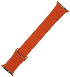 Ремінець для смарт-годинника ArmorStandart Leather Loop для Apple Watch 38/40 mm Orange (ARM57838)