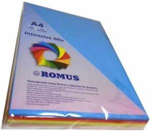 Папір Romus A4 80 г/м2 250sh 5colors, Mix Intensive (R51291)
