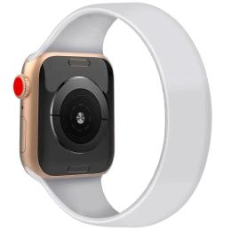 Ремінець для смарт-годинника EpiK Solo Loop для Apple watch 42mm/44mm 156mm White / White