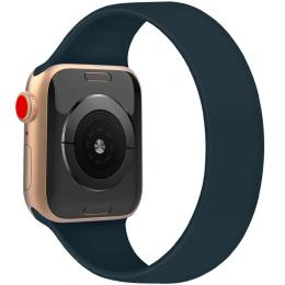 Ремінець для смарт-годинника EpiK Solo Loop для Apple watch 38mm/40mm 156mm Forest Green