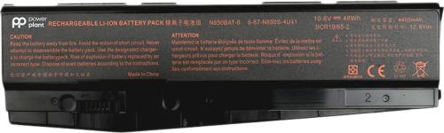 Акумулятор до ноутбука PowerPlant NB400041 Clevo N850HC N850BAT-6 10.8V/4400mAh/6Cells