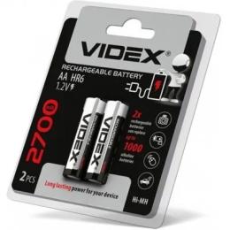 Акумулятор Videx АА/HR6 AA 2700 mAh 2шт.