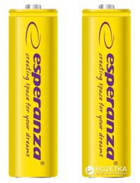 Акумулятор Esperanza EZA103Y Ni-MH AA 2000 мАг 2 шт