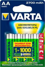 Акумулятор Varta Prof. Accu 5706301404 універсальний, AA 2700mAh BLI 4 NI-MH