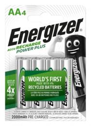 Акумулятор Energizer Recharge Power Plus AA/HR6 LSD Ni-MH 2000 mAh BL 4шт