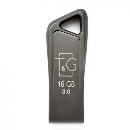 Флеш память T&amp;G USB 16GB Metal TG114 USB 3.0 Gray (TG114BK-16G3.0)