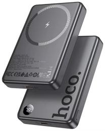 Зовнішній портативний акумулятор Hoco Q34 Clever 10000 mAh Metal Gray