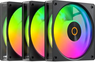 Вентилятор для ПК Ocypus GAMMA F12 ELITE BK ARGB 3 IN 1 (GAMMA-F12-BK3AM00E-GL) Black