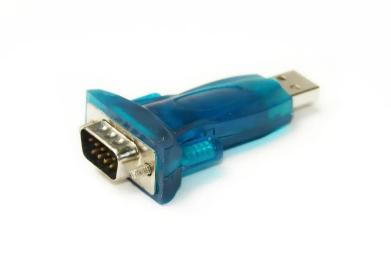 Перехідник PowerPlant KD00AS1286 USB(тато) - COM(тато)