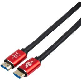 Відео-кабель Atcom 24915 HDMI (тато) HDMI (тато), 15m Black Red 4K v.2.0