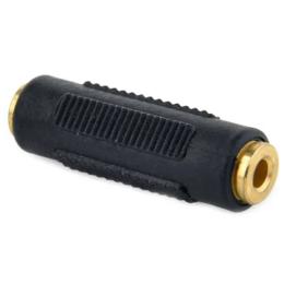 Перехідник Cablexpert A-3.5FF-01 3.5mm mini jack(мама) - 3.5mm mini jack(мама) Black