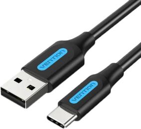 Дата-кабель Vention COKBH 2m USB(тато) - USB Type C(тато) Black