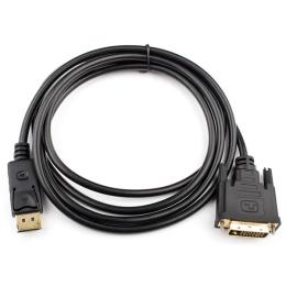 Відео-кабель Atcom 9504 DisplayPort(тато)DVI(тато), 1,8m Black
