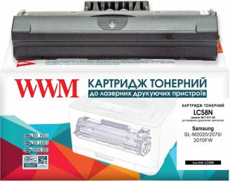Картридж для принтера WWM LC58N Black