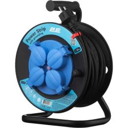 Мережевий фільтр 2E (2E-CR4315IP20M50) Black 3х1.5мм