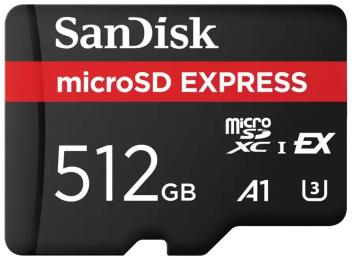 Карта памяті SanDisk microSD Express microSDXC UHS-I U3 A1 512GB (SDSQXFN-512G-GN4NN)