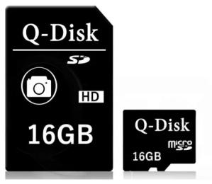 Карта памяті Q-Sat microSD 16GB Q-Disk