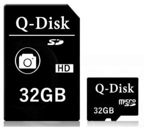 Карта памяті Q-Sat microSD 32GB Q-Disk