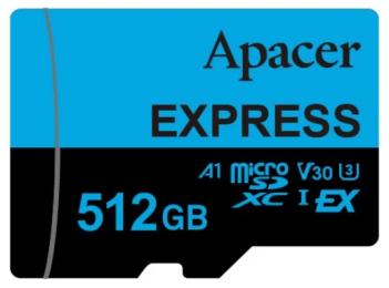 Карта памяті Apacer microSDXC (UHS-1 U3) Express 512Gb class 10 V30 A1