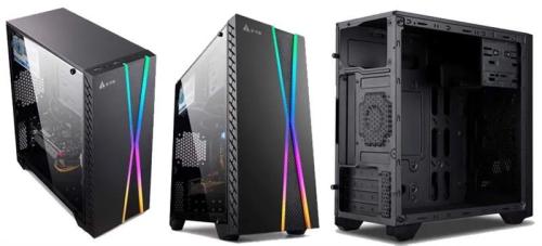 Корпус для ПК Golden Field M8B Black 500W