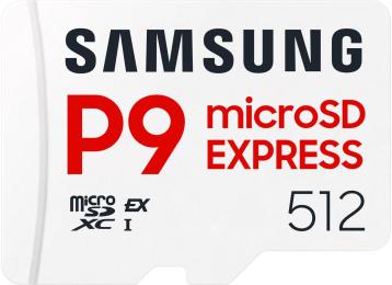 Карта памяті Samsung MICRO SDXC PRO 512GB P9 EXPRES (MB-MK512T/WW)