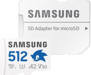 Карта памяті Samsung 512GB microSDXC Pro Plus Sonic the Hedgehog (MB-MD512SA/LC1)