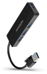USB-хаб Axagon HUE-G1A Black