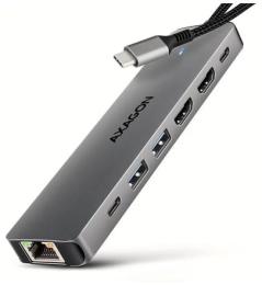 USB-хаб Axagon HMC-7HX2 Gray