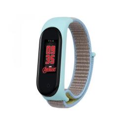 Ремінець для фітнес-браслету BeCover Nylon Style для Xiaomi Mi Smart Band 5 Green Sand (705419)