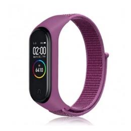 Ремінець для фітнес-браслету BeCover Nylon Style для Xiaomi Mi Smart Band 5 Purple (705429)