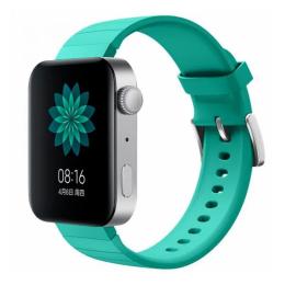 Ремінець для смарт-годинника BeCover Silicone для Xiaomi Mi Watch/Haylou LS02/Amazfit Bip/Bip U/S/Lite/S Lite/GTS 1/2/GTR Green (704513)