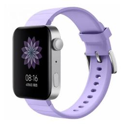 Ремінець для смарт-годинника BeCover Silicone для Xiaomi Mi Watch/Haylou LS02/Amazfit Bip U/S/Lite/S Lite/GTS 1/2/GTR Light Purple (704515)
