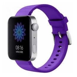 Ремінець для смарт-годинника BeCover Silicone для Xiaomi Mi Watch/Haylou LS02/Amazfit Bip/Bip U/S/Lite/S Lite/GTS 1/2/GTR Purple (704519)