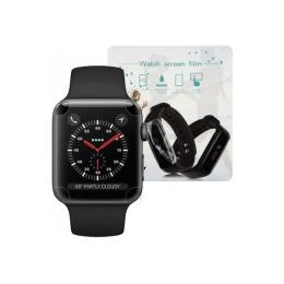 Захисна плівка для смарт-годинника BeCover для Apple Watch 3/4 42mm/44mm Full Cover (701962) Transparent