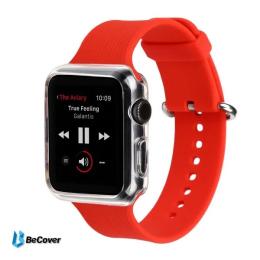 Ремінець для смарт-годинника BeCover для Apple Watch Universal (42mm/44mm/45mm) i-Smile JaLi IPH1446 Red (702417)