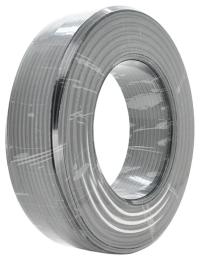 Коаксіальний кабель Ritar RG-58 C/U 0.6 mm Cu + 64 CCA бухта 200 м 50 Ом Black