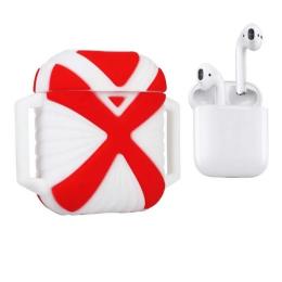 Чохол для навушників i-Smile Apple AirPods Case X-HuWei 702334 Red White