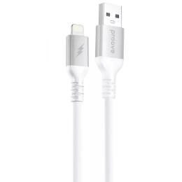 Дата-кабель Proove ReGen Silicone USB-A (тато) to Lightning (тато) 2.4A (1m) White