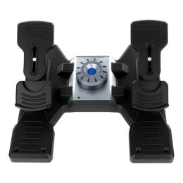 Педалі керування Logitech G Saitek PRO Flight Rudder Pedals Black дротовий
