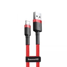 Дата-кабель Baseus Cafule Lightning (тато)  -  USB Type-A (тато) Cable 2A (3m) Red