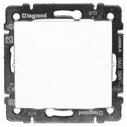 Перемикач Legrand Valena Classic 1 кл Phantom White автоматичні клеми