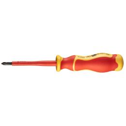 Викрутка Neo Tools 04-138 Red хрестова PH1x4.5x80 mm, 1000 В